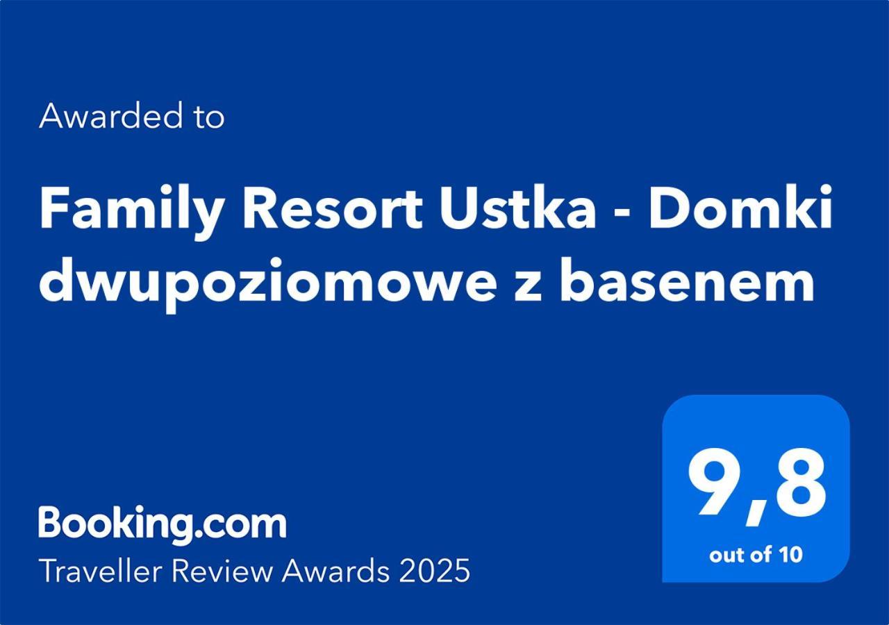 Family Resort Ustka - Domki Dwupoziomowe Z Basenem Eksteriør bilde